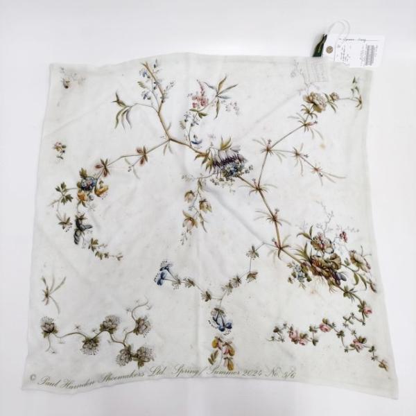 Paul Harnden 新品 6点限定 Square Scarf シルクストール 定価150700円