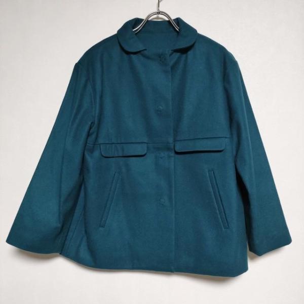 AD2006 archive 丸襟ショートウールジャケット 黒 ラウンドカラー AD2006 archive 丸襟ショートウールジャケット 黒 ラウンドカラー