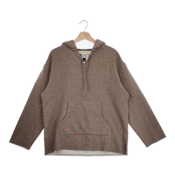 MANASTASH 7213027 WOOLLY BAJA HOODIE サイズM プルオーバー スウェット パーカー ブラウン レディース マナスタッシュ【中古】4-1018T♪ MANASTASH 7213027 WOOLLY BAJA HOODIE サイズM プルオーバー