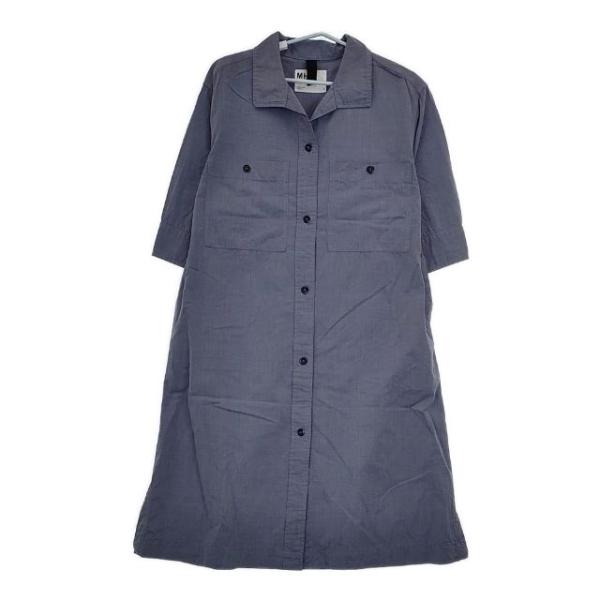 MHL. HIGHCOUNT COTTON END ON END OP 595-2157500 ワンピース ブルー レディース エムエイチエル【中古】5-0703S∞ MHL.（エムエイチエル） MHL. HIGHCOUNT COTTON END ON END OP 595