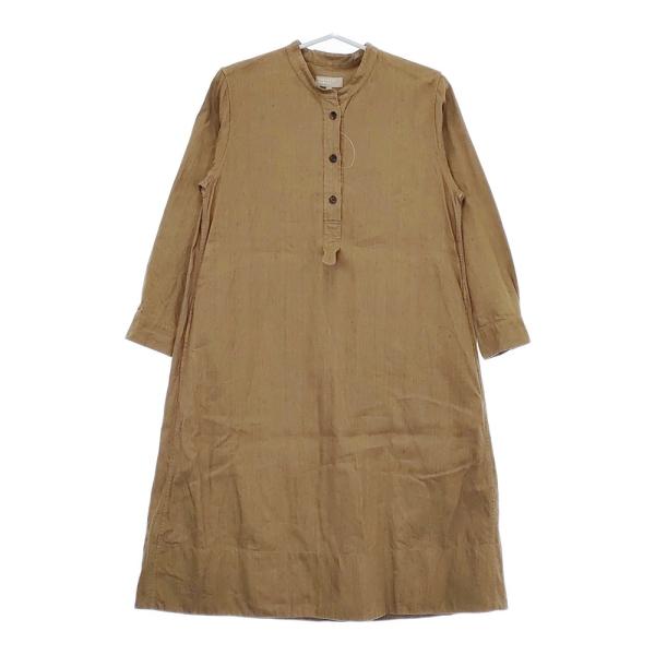 人気✨マーガレットハウエル シャツワンピース リネン100% チェック 七分袖 MARGARET HOWELL（マーガレットハウエル） MARGARET HOWELL LINEN