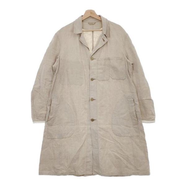 ARTS & SCIENCE ARTS&SCIENCE リネン ショップコート 033-U131 ARTS & SCIENCE ARTS&SCIENCE リネン ショップコート 033-U131