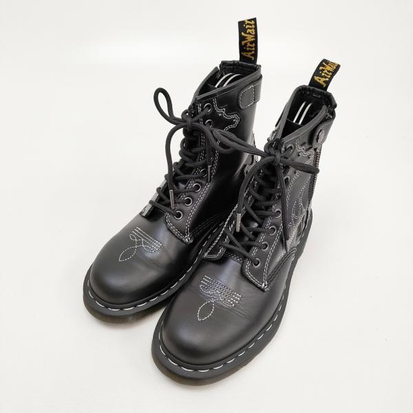 【美品】ドクターマーチン 24cm UK4 Dr.Martens（ドクターマーチン） シューズ UK4 ブラック レディース