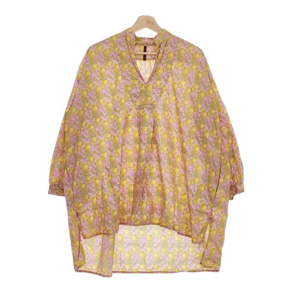 DANIELA GREGIS リバティ 花柄 Clementina スキッパーシャツ DANIELA GREGIS リバティ 花柄 Clementina スキッパーシャツ