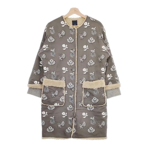 mima perhonen ミナペルホネン game コート アウター 刺繍 mina perhonen（ミナペルホネン） mina perhonen ta6452 quartet 総