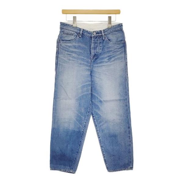 ミナペルホネン ☆ コットン リネン always オーバーオール 38 デニム