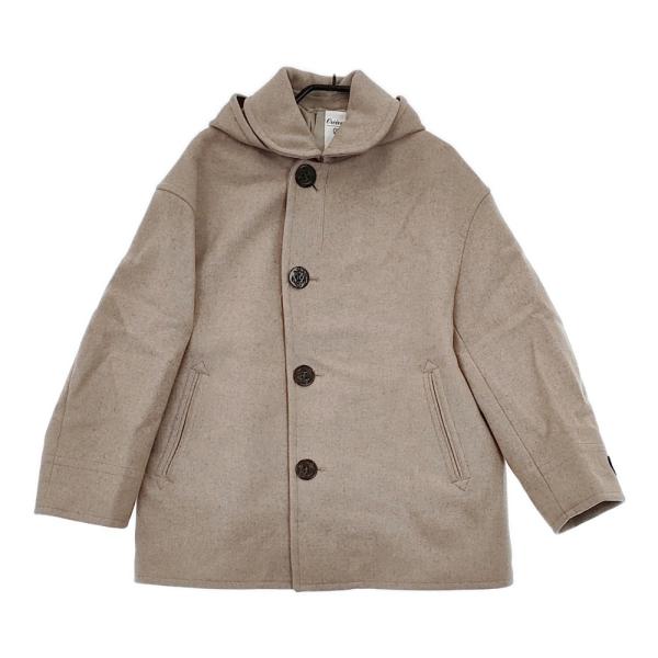 ORCIVAL（オーシバル） ドロップショルダー メルトン フーデッド