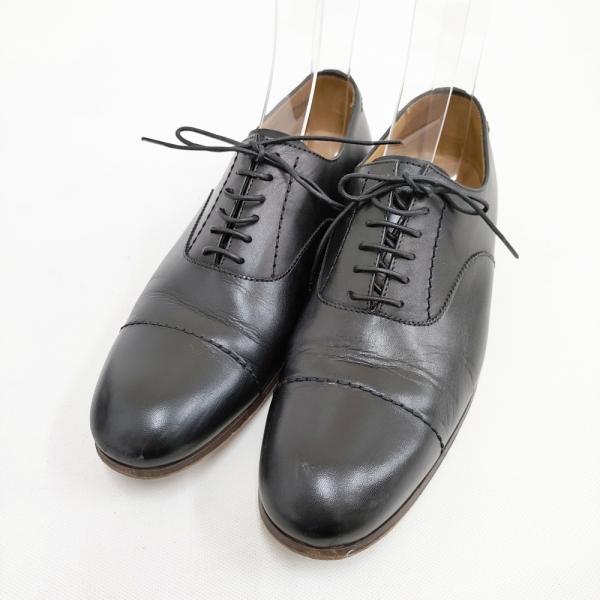 MARGARET HOWELL プレミアムライン レザーレースアップシューズ 35サイズ 05100 シューズ・靴 ブラック レディース マーガレットハウエル【中古】5-1203G◎ MARGARET HOWELL（マーガレットハウエル） プレミアムライン レザー