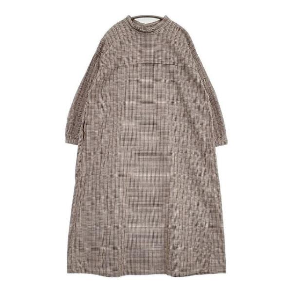 45R 45R/45rpm 春コットンツイードのドレス 定価52800円 ワンピース  