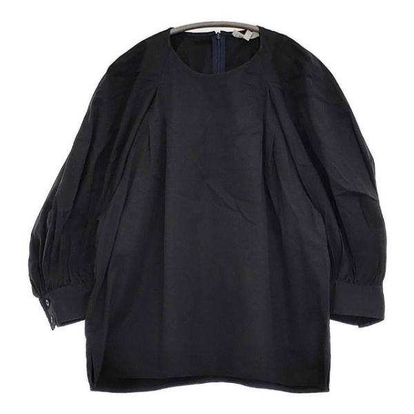 BLAMINK ドルマンショートスリーブブラウス 定価66000円 ブラウス シャツ 濃紺 ネイビー ブラミ ンク 5-0921M 261146