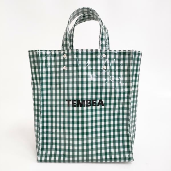 TEMBEA PAPER TOTE SMALL TMB-2286H ギンガムチェック PVC 定価 TEMBEA PAPER TOTE SMALL TMB-2286H ギンガムチェック PVC 定価