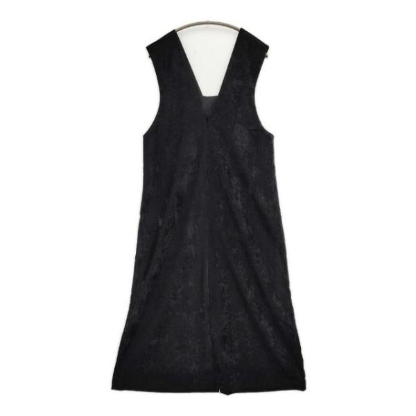 yuni シャーベット ジャンパースカート 定価26400円  1701OP001242 ワンピース 24aw ブラック レディース ユニ【中古】5-0906T∞ yuni シャーベット ジャンパースカート 定価26400円 1701OP001242