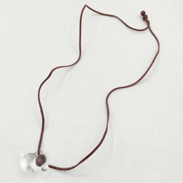 ヨーガンレール（JURGEN LEHL） 硝子 ガラス ネックレス クリア