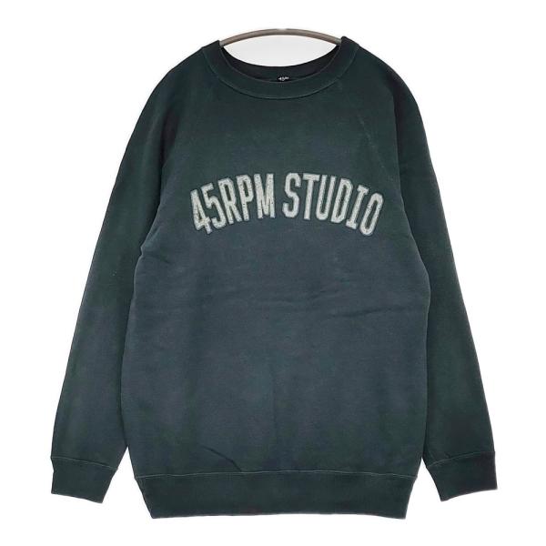45r 45rpm スウェット 45R（フォーティファイブアール） 45R/45rpm ロゴプリント裏毛の908