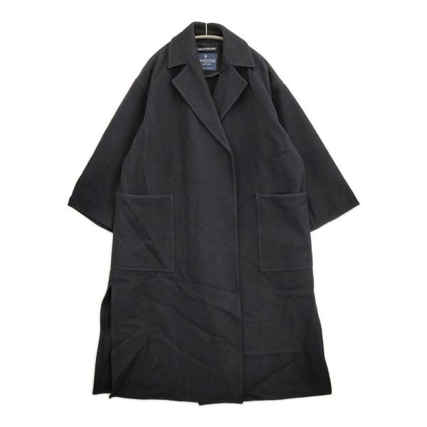 London Tradition 別注 LONG TAILORED COAT サイズ34 定価59400円 コート ネイビー ロンドントラディション 5-1018A 272339