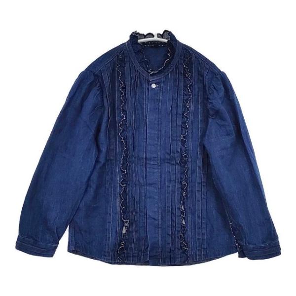 45R（フォーティファイブアール） 45R/45rpm 小麦デニムのタックレース