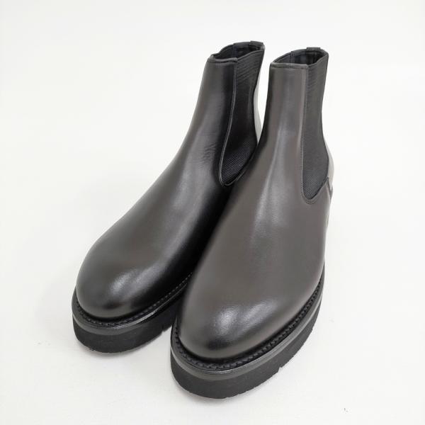 BEAUTIFUL SHOES 新品 ブリティッシュサイドゴアブーツ 25cm 定価74800円 ブーツ ブラック レディース ビューティフルシューズ【中古】5-1128T◎ BEAUTIFUL SHOES 新品 ブリティッシュサイドゴアブーツ 25cm 定価74800