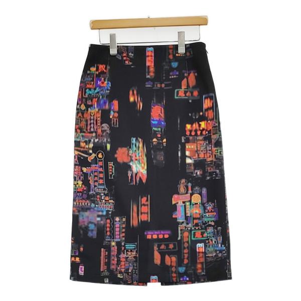 VIVIENNE TAM HONG KONG NEON PRINT SKIRT 香港ネオン 定価31900円