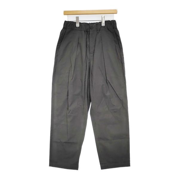 HUIS ダウンプルーフコットンセミワイドパンツ 超高密度 日本製