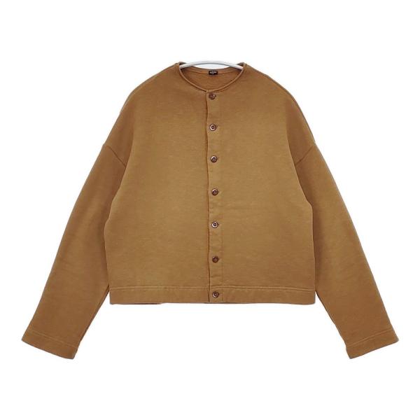 【極美品】45R 裏毛の17色四角カーディガン WOMEN 定価24200円 45R（フォーティファイブアール） 45R/45rpm 50870333 裏毛の17色四角