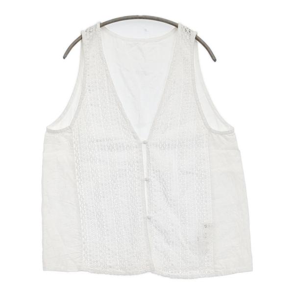 nest Robe（ネストローブ） クルーニーレースベスト 定価29700円 01251