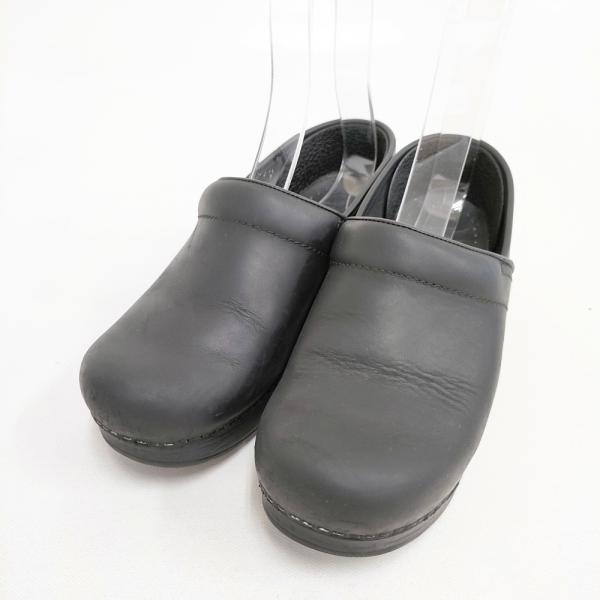 dansko Professional プロフェッショナル サイズ36 レザー 厚底 サボ