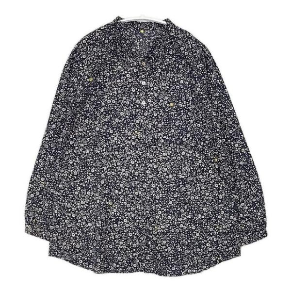 pallas palace ボタニカル クルーネック ブラウス パラスパレス Pal'las Palace（パラスパレス） 総柄 コットン ブラウス シャツ