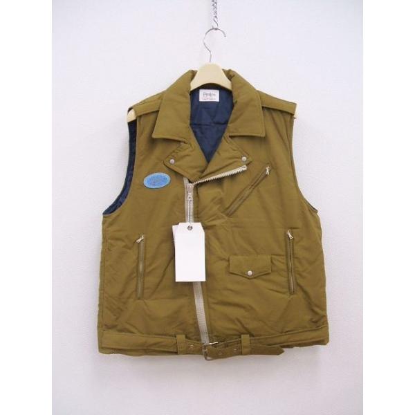 VISVIM STRABLER DOWN VEST peerless 泥染め加工 サイズ2 ダウンベスト
