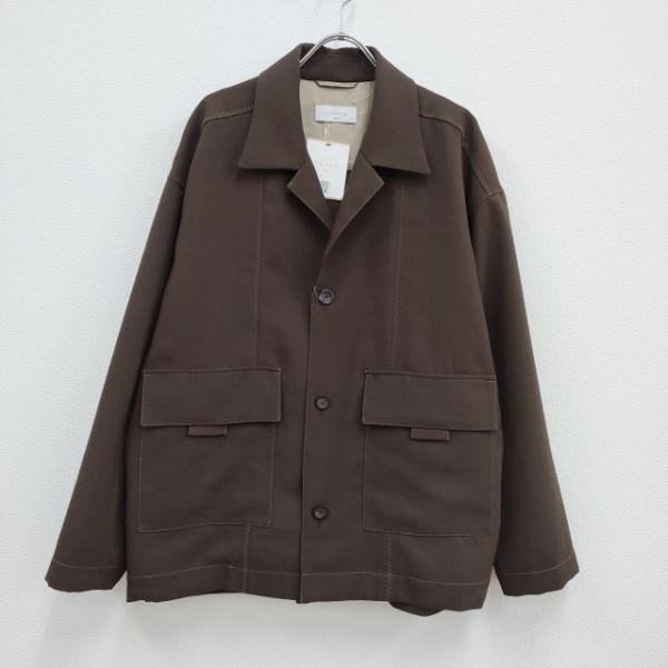 taupe 新品 定価41800円 Air cloth embroidery jacket サイズ02  