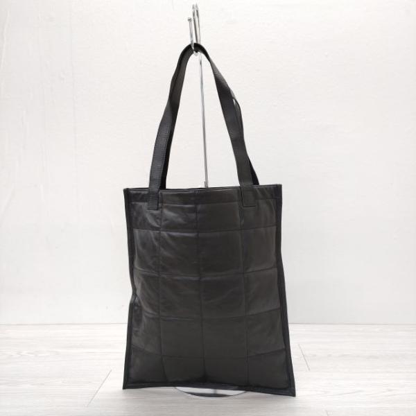 YOKE 22AW 新品 QUILTED LEATHER TOTE BAG 定価31900円 レザートート