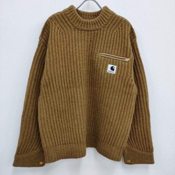 sacai carhartt ニット　サカイ　カーハート サカイ - sacai | Carhartt WIP Knit Jacket Michigan-Light