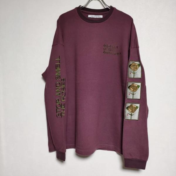 Children of the discordance 刺繍 長袖Tシャツ カットソー ロンT 