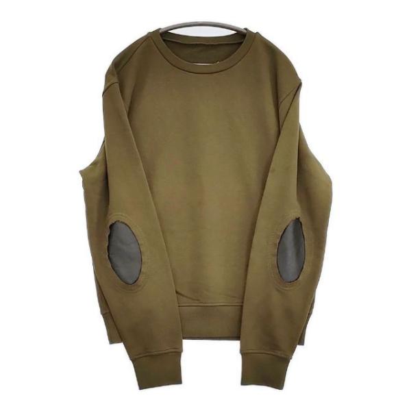 MAISON MARGIELA 14 エルボーパッチクルーネック トレーナー