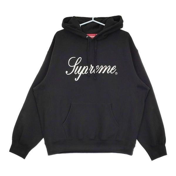 Supreme Embroidered Script Hooded Sweatshirt サイズL 定価