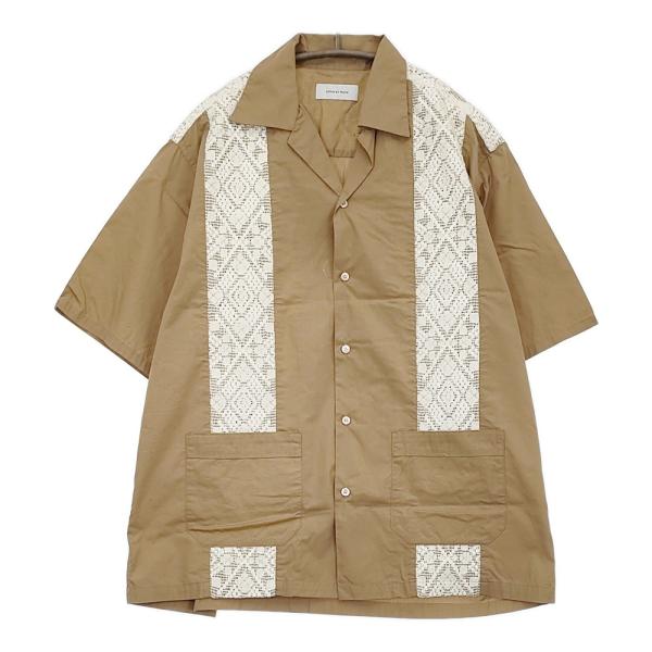 Adam et Rope'半袖シャツ ADAM ET ROPE'（アダムエロペ） adam et Rope キューバシャツ レース