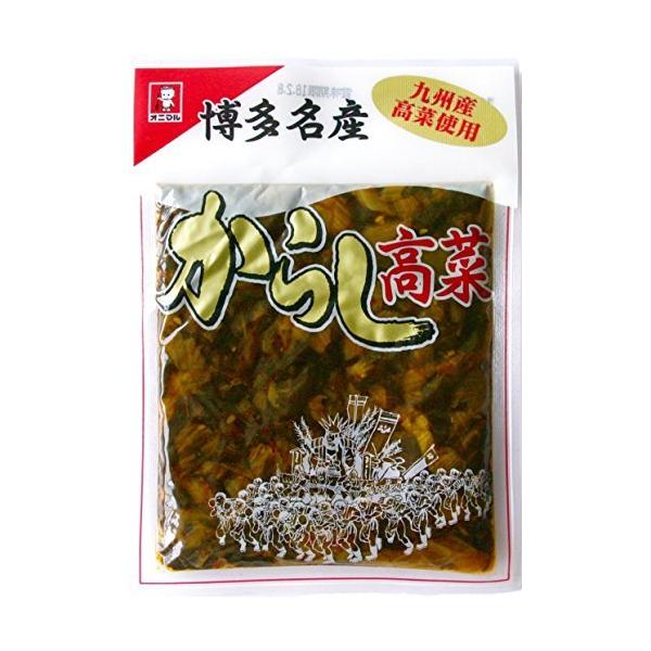 オニマル 博多名産からし高菜 120g×10袋 食卓に彩りを 來島商店 食品 食材 食べ物 まとめ買い 大量買い 業務用 通販