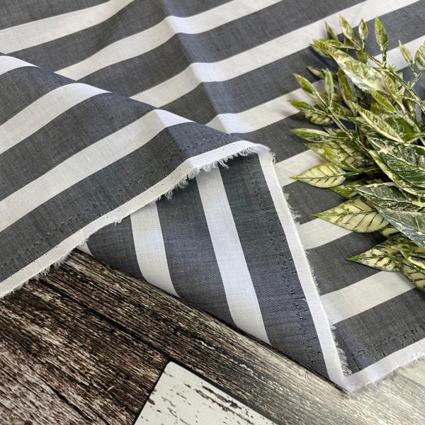 ★表示されている金額は長さ50cｍあたりの価格です★長さを50cm単位で延長が可能です。※数量1＝50cm/数量3＝1.5m ※ご希望ｍ数量をご購入下さいませ。【素材】コットン100％【色】 白×グレー【サイズ/厚さ】 幅112cm やや薄...