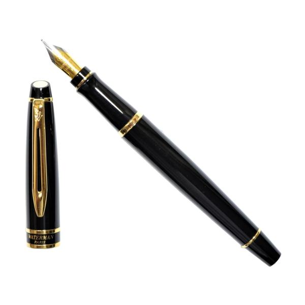 Waterman 万年筆 エキスパート F エキスパート デラックス メタリックブルーCT 万年筆 F