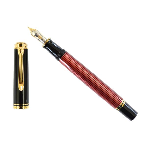 ★値下★極美品・Pelikan ペリカン 万年筆 スーベレーン M400 レッド kijo-yuen_b03046