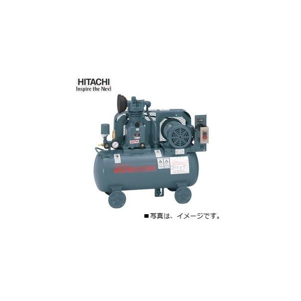 【極美品】HITACHI パッケージコンプレッサー 1馬力 三相 ベビコン 給油式 PB-0.75PC5 50Hz 日立 小型空気圧縮機 江戸川区 日立（HITACHI） コンプレッサー 1馬力 0.75P-9.5VP6 60hz 圧力開閉器