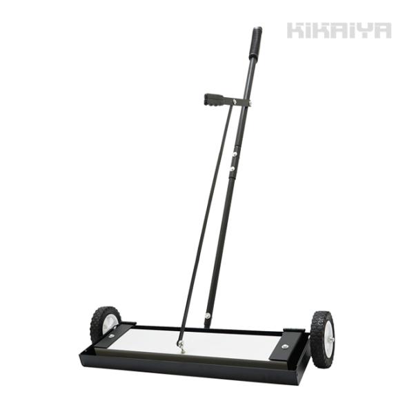 マグネットスイーパー キャスター付き リリースレバー付き 強力型 マグネットハンド ハンドマグネットキャッチャー KIKAIYA