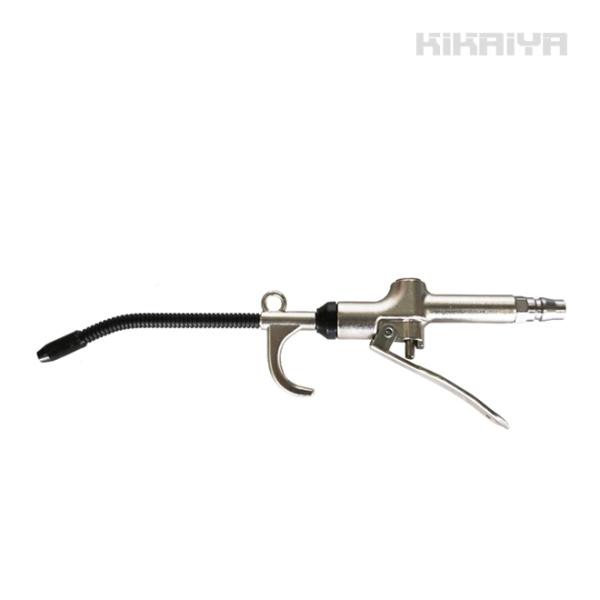 【仕様・状態】■重量:116g■全長:290mm■材質:本体／ステンレスレバー・ノズル／スチールノズルカバー／ゴム■ノズル長さ:140mm■ノズル内径:3.6mm■ノズル外径:9.8mm■エア取付口:G（PF）1/4■最高使用圧力:0.8M...