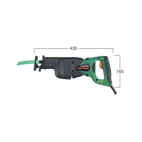 値下げしました！【未使用】ハイコーキ HiKOKI CR13VC セーバソー 130mm ハイパワーモーター搭載 ケース付き HiKOKI（ハイコーキ） HiKOKI(旧:日立工機) 電子セーバソー CR13VC : e