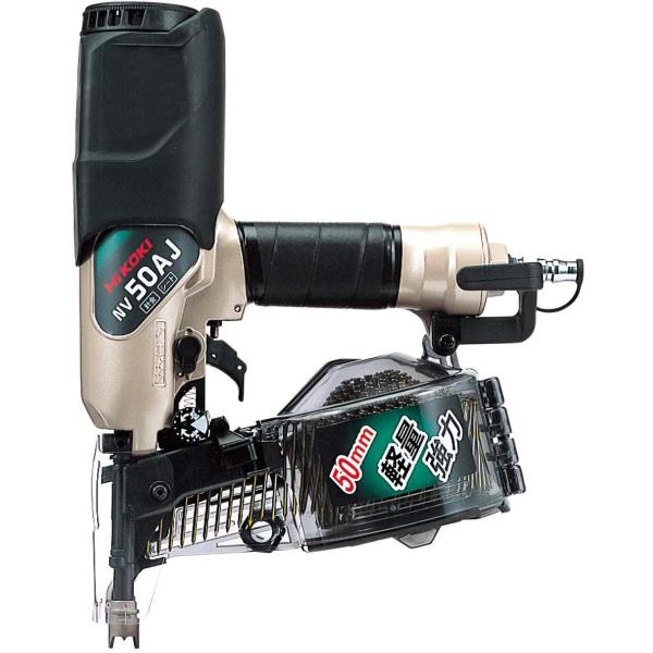 日立 NV50AD 50mm ロール釘打機 HiKOKI（ハイコーキ） HiKOKI(旧：日立工機) ロール釘打機 NV50AJ : e