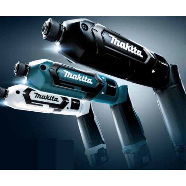 Makita - マキタ充電式ペンインパクトドライバTD022DSHX 黒 マキタ（makita） 7.2V充電式ペンインパクトドライバ 青/TD022DSHX 黒