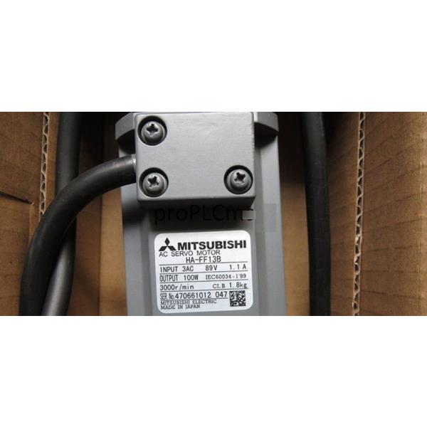 三菱（MITSUBISHI） 新品同様 HA-FF13B 三菱電機サーボモータ 保証付き