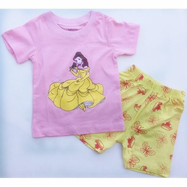 キッズ 子供服 ジュニア 上下セットルームウェア パジャマ 半袖 短パン プリンセス 90cm 130cm 春夏 薄手綿100 0417 8 貴公子ショップ 通販 Yahoo ショッピング