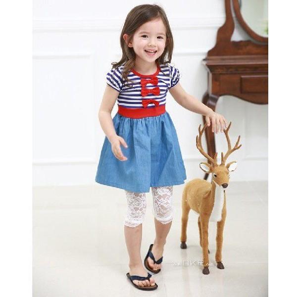 送料無料マリンボーダーワンピース 半袖 90cm 130cm 全2色 春夏おしゃれ 317 1 貴公子ショップ 通販 Yahoo ショッピング