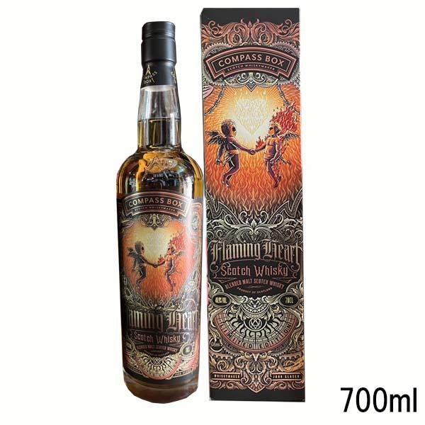 フレイミングハート　7thリリース　コンパスボックス　48.9％　700ml コンパスボックス フレイミングハート 7th Release 700ml 48.9