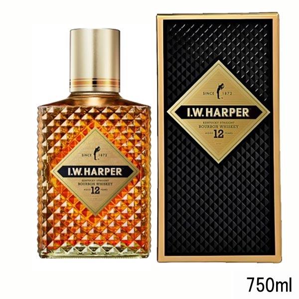 I.W.ハーパー　１２年　43％　750ml【箱入】
